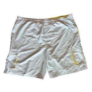 Wilson Athletic Quick Dry Cargo Shorts Men’s 4X Polyester Lined Gray Activewear